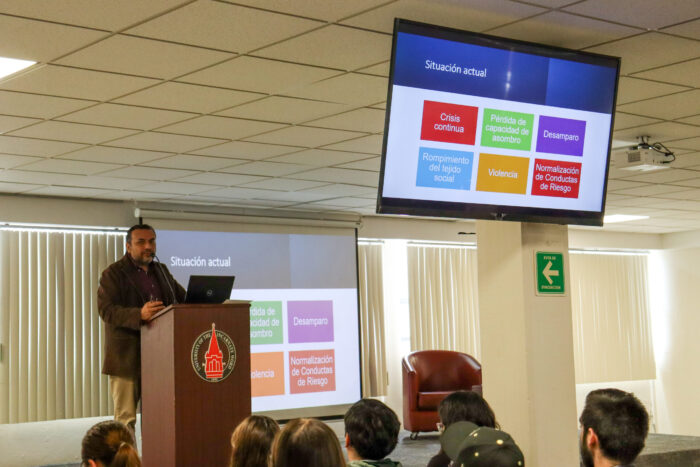 Conferencia Prevención del suicidio de cara al consumo de sustancias y otros riesgos contemporáneos