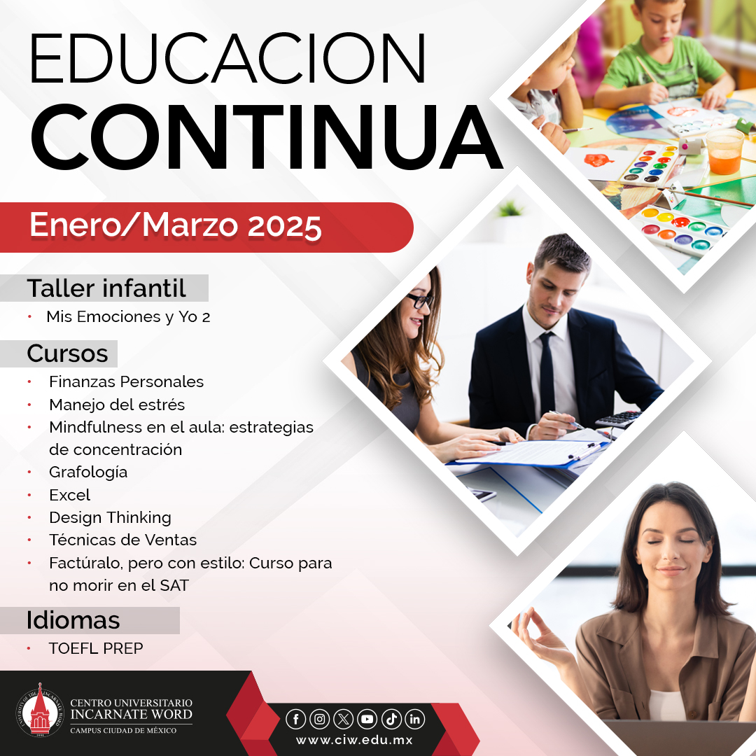 Educación Continua Enero - Marzo 2025